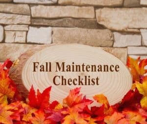 Fall Home Improvement Checklist
