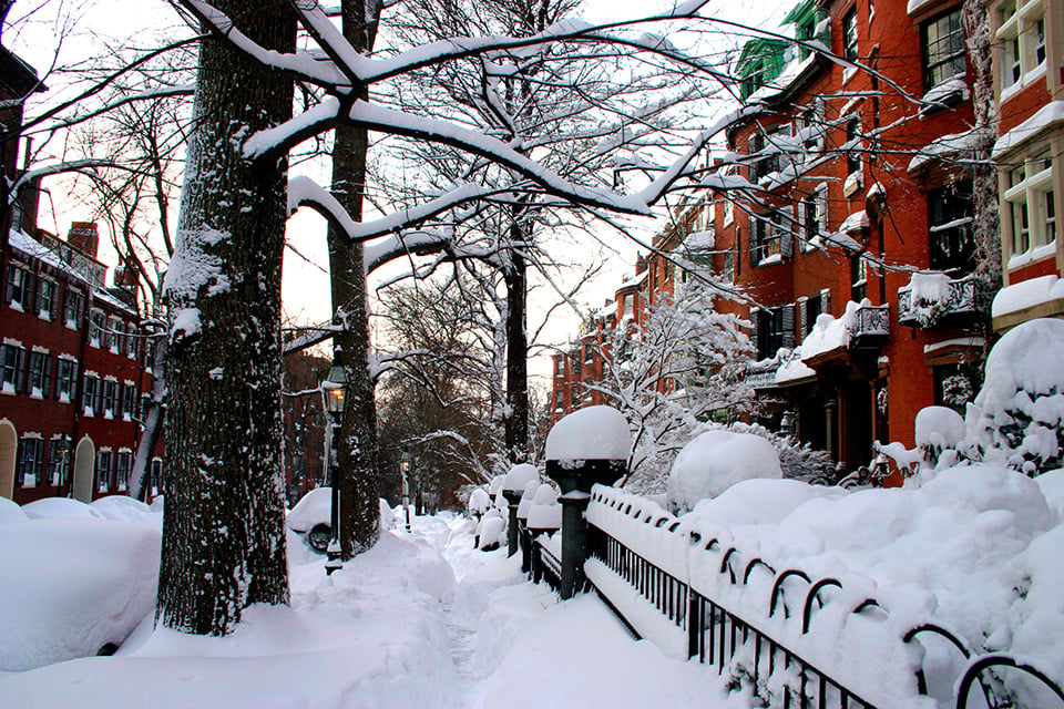 Boston Winter Snow